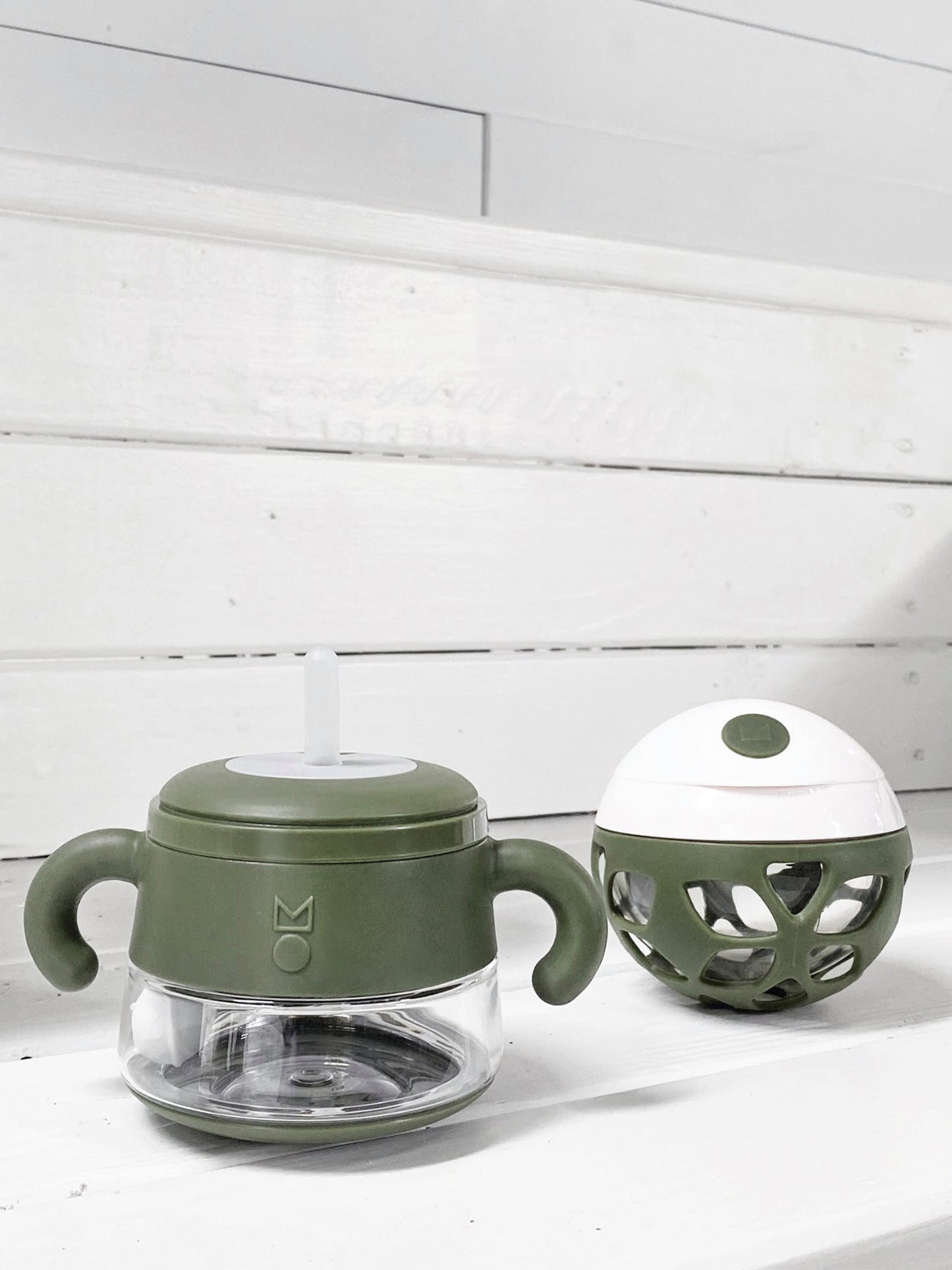 Alice Sippy Cup Soft Straw - Army