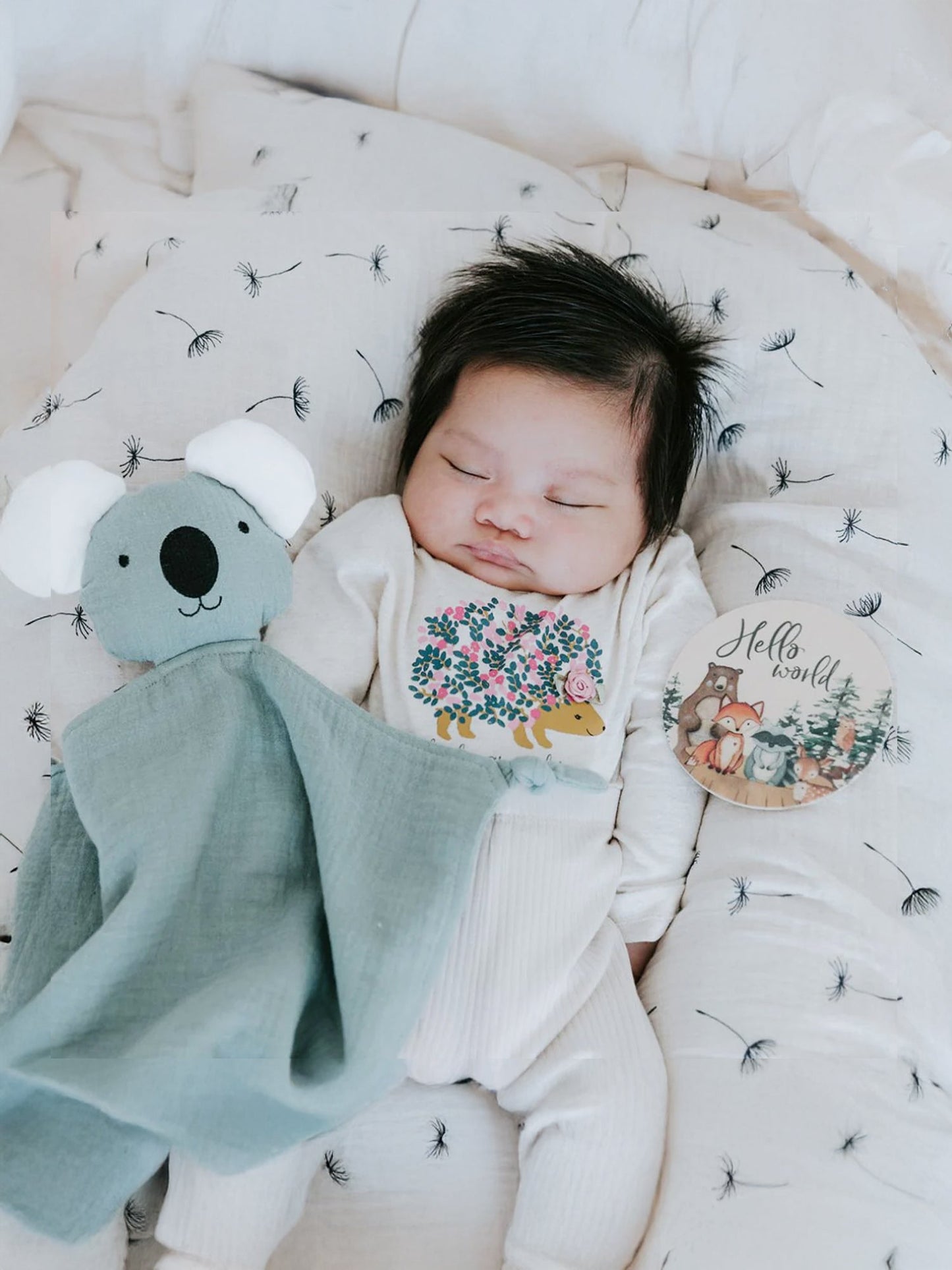 Wooden Baby Milestone Cards