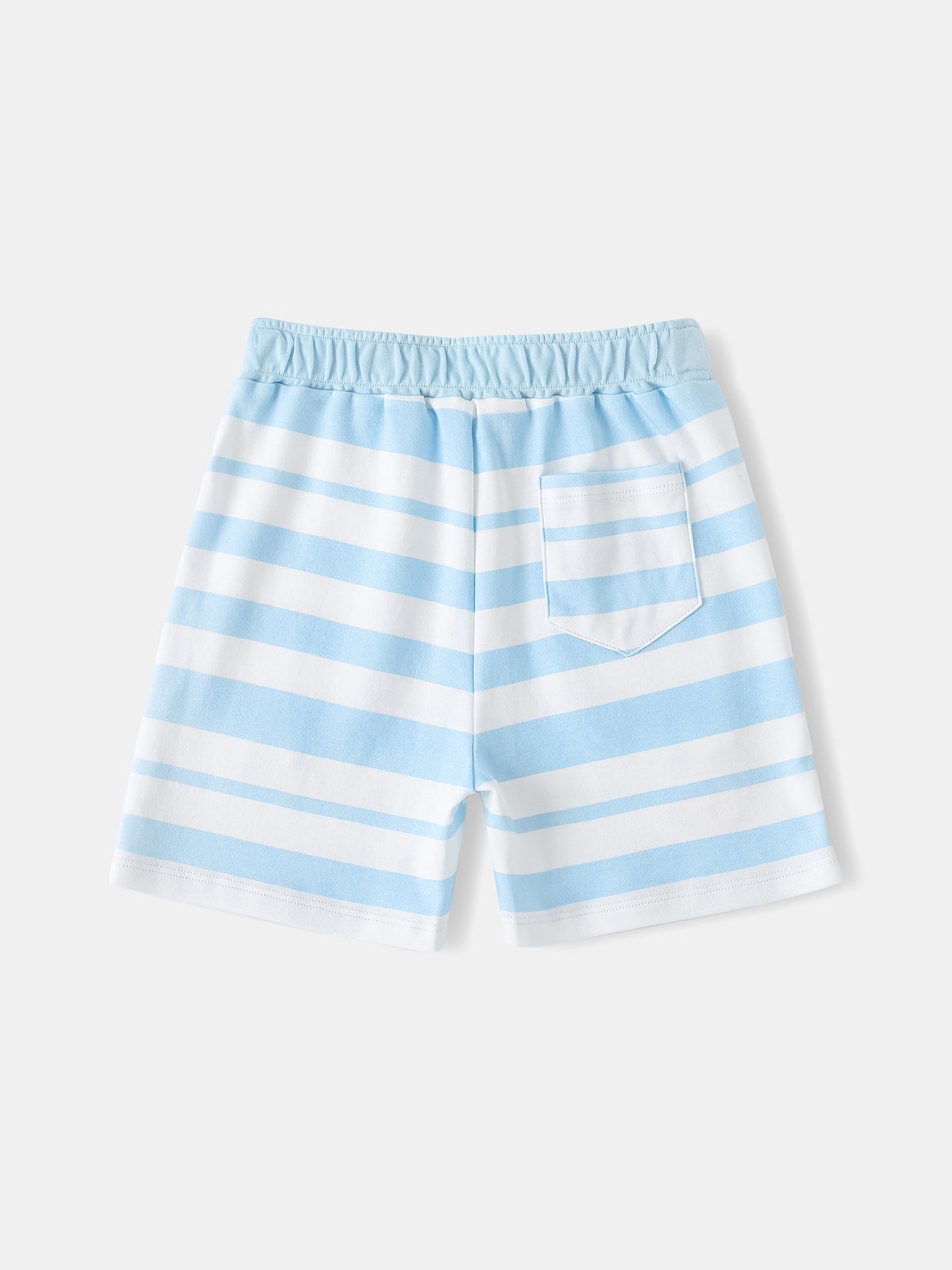 Kid Watermelon Embroidery Stripe Print Shorts