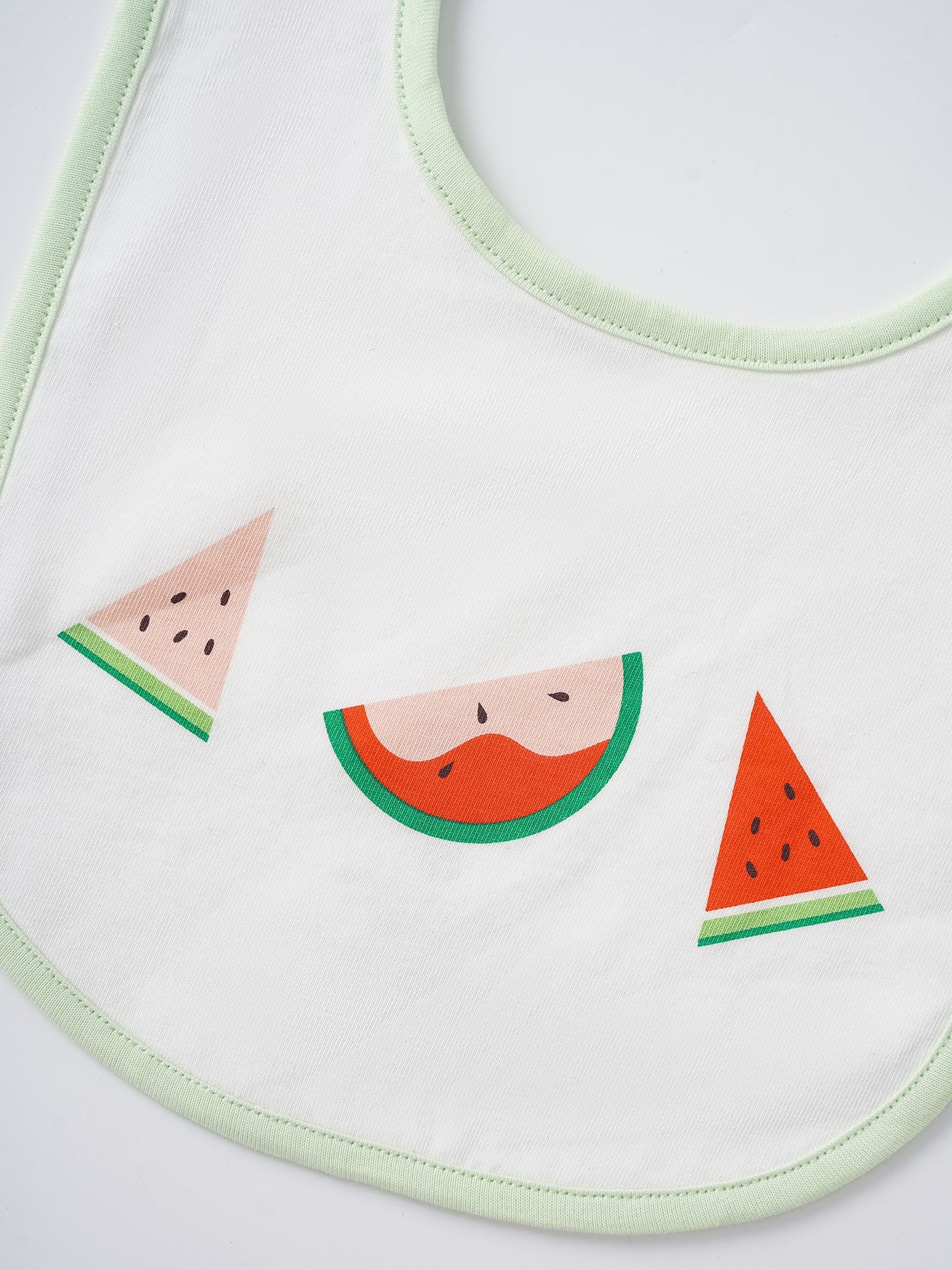 Baby Watermelon Print Bib