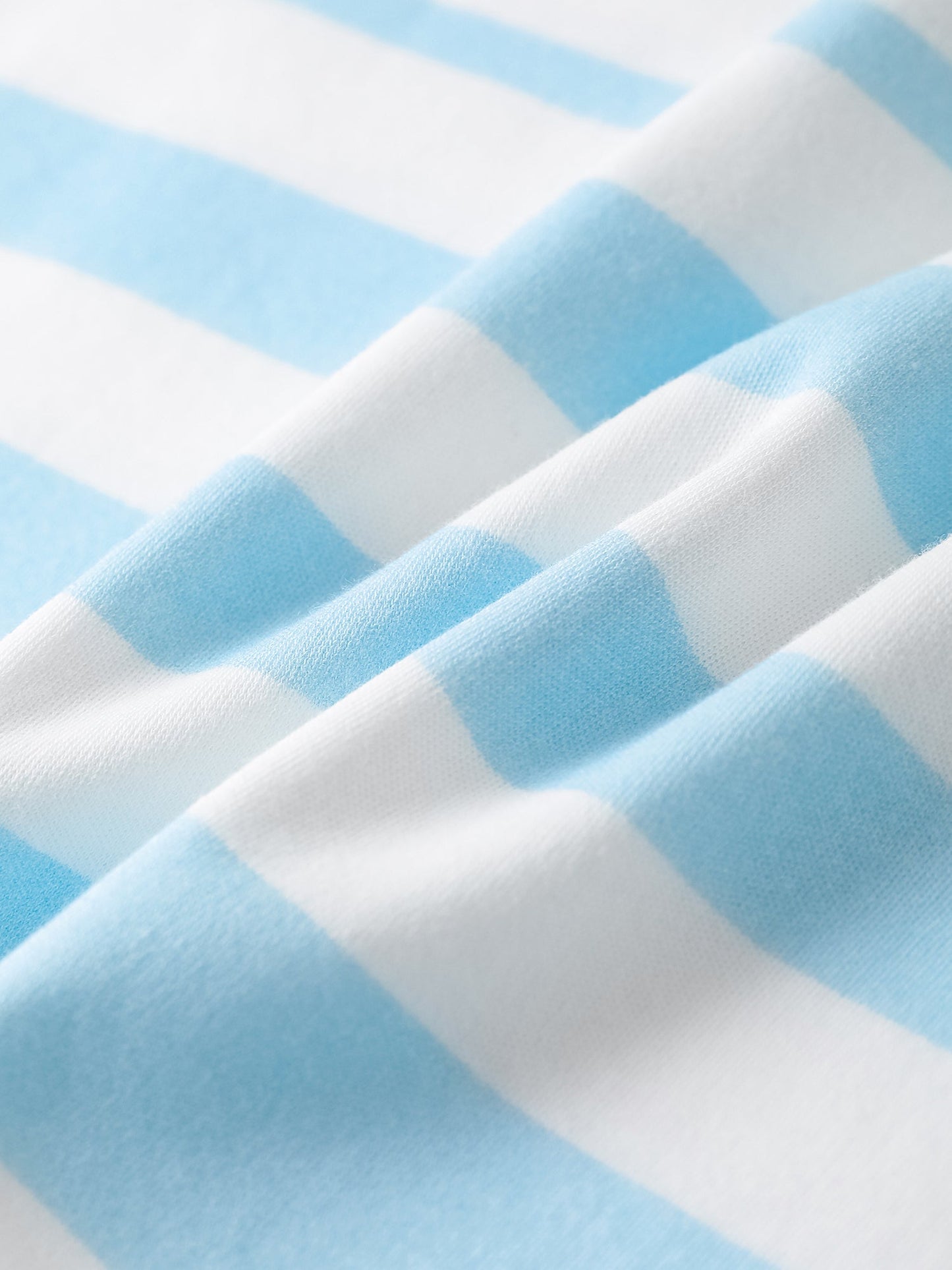 Kid Short Sleeve Watermelon Embroidery Two-Tone Tee