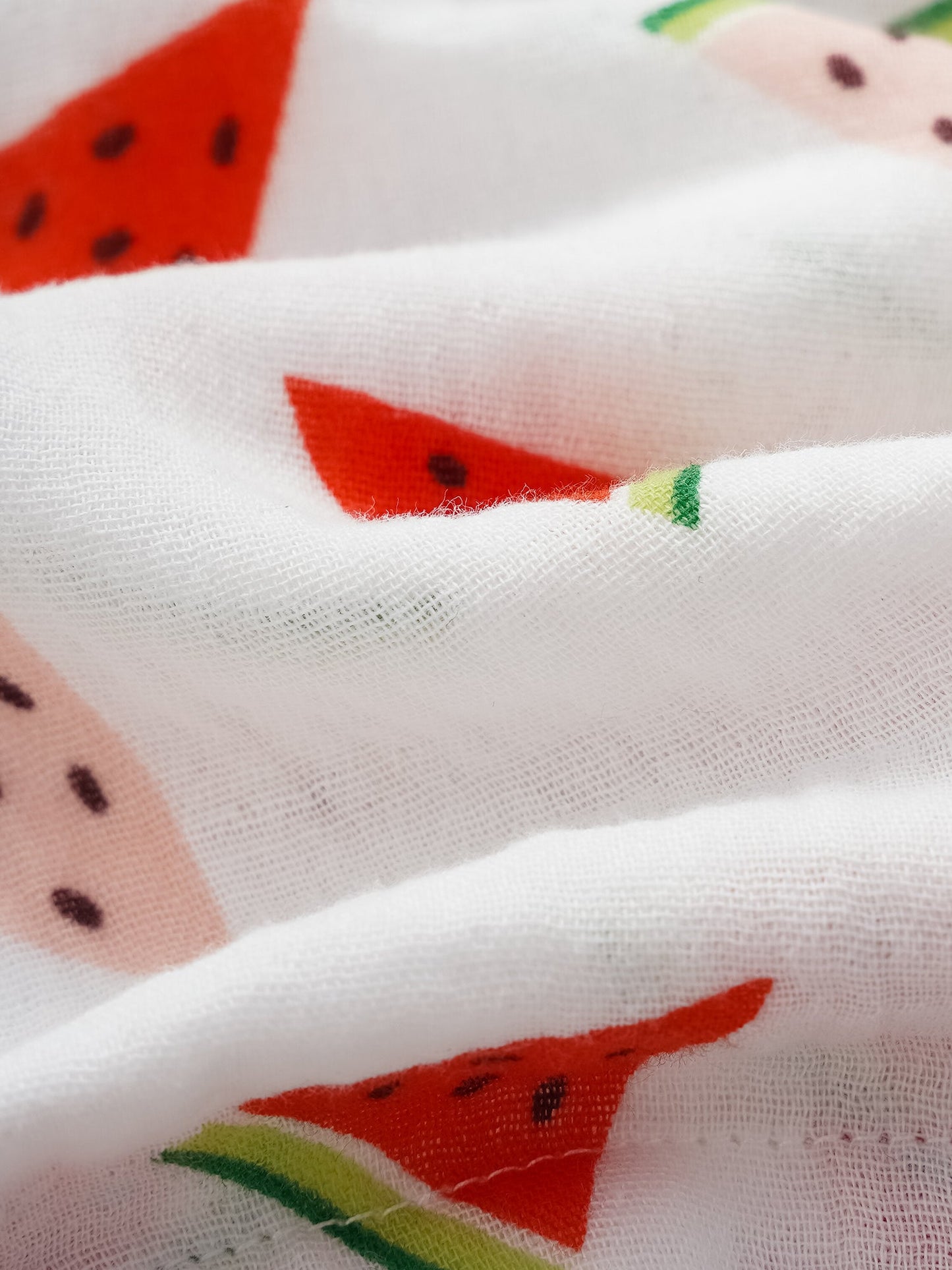 Kid All-Over Watermelon Print Bermuda Shorts