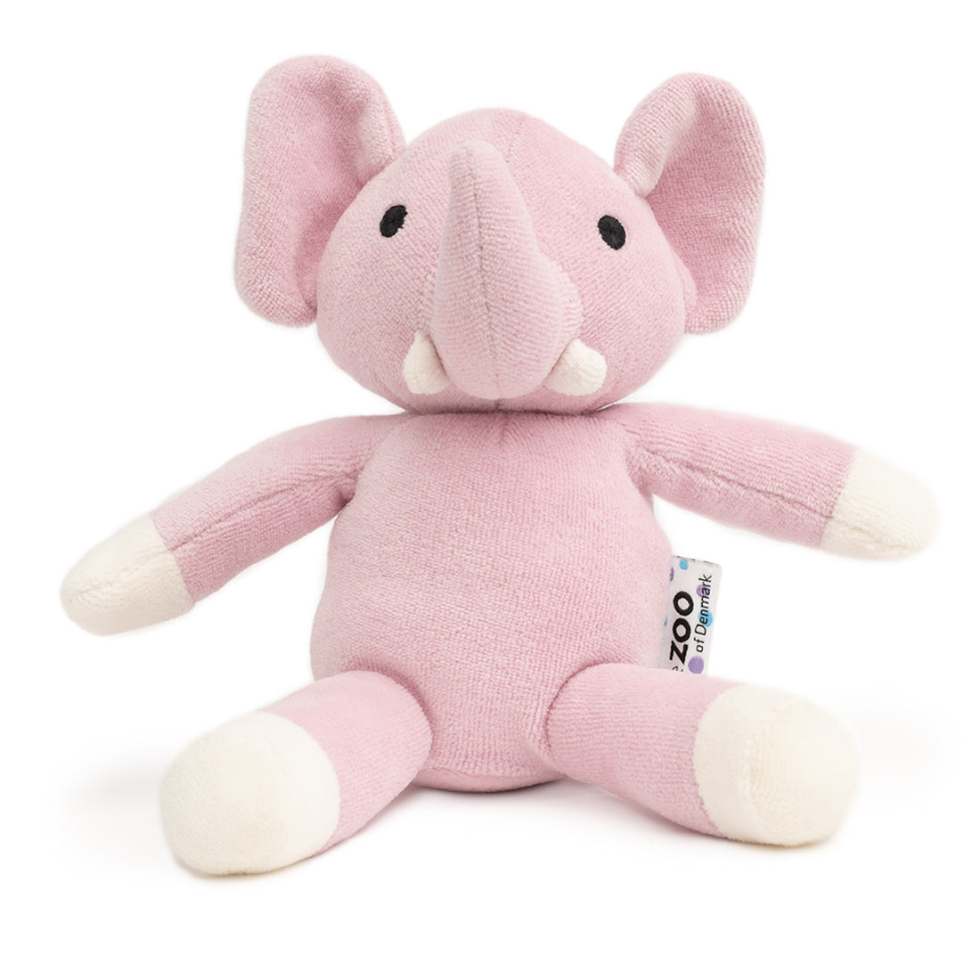 nature Zoo natureZoo Organic Velour Teddy Bear – Light Purple Elephant Soft toys