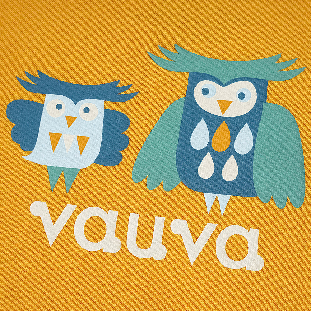 Owl-Print Baby Set