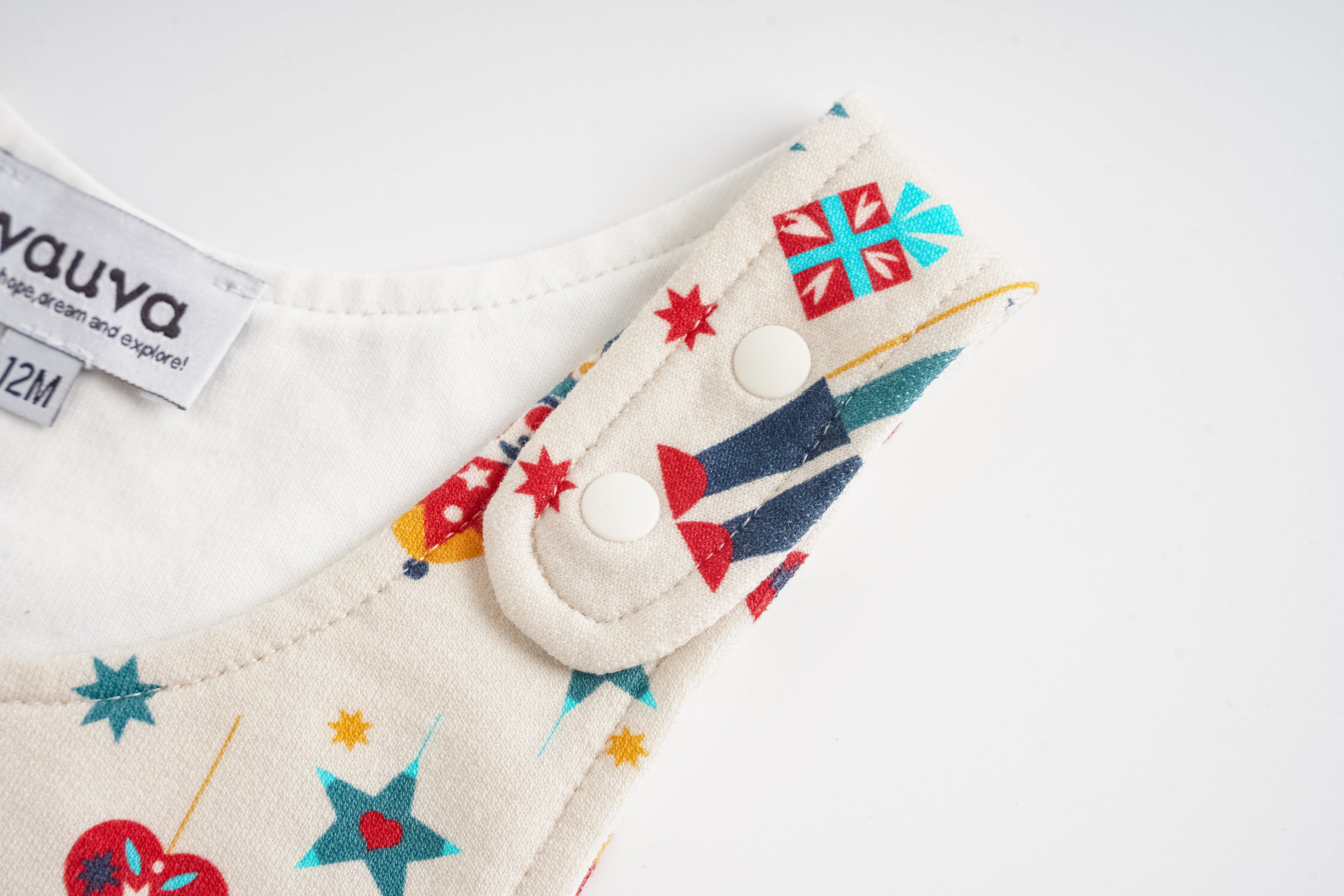 Nutcracker-Print Overall Set