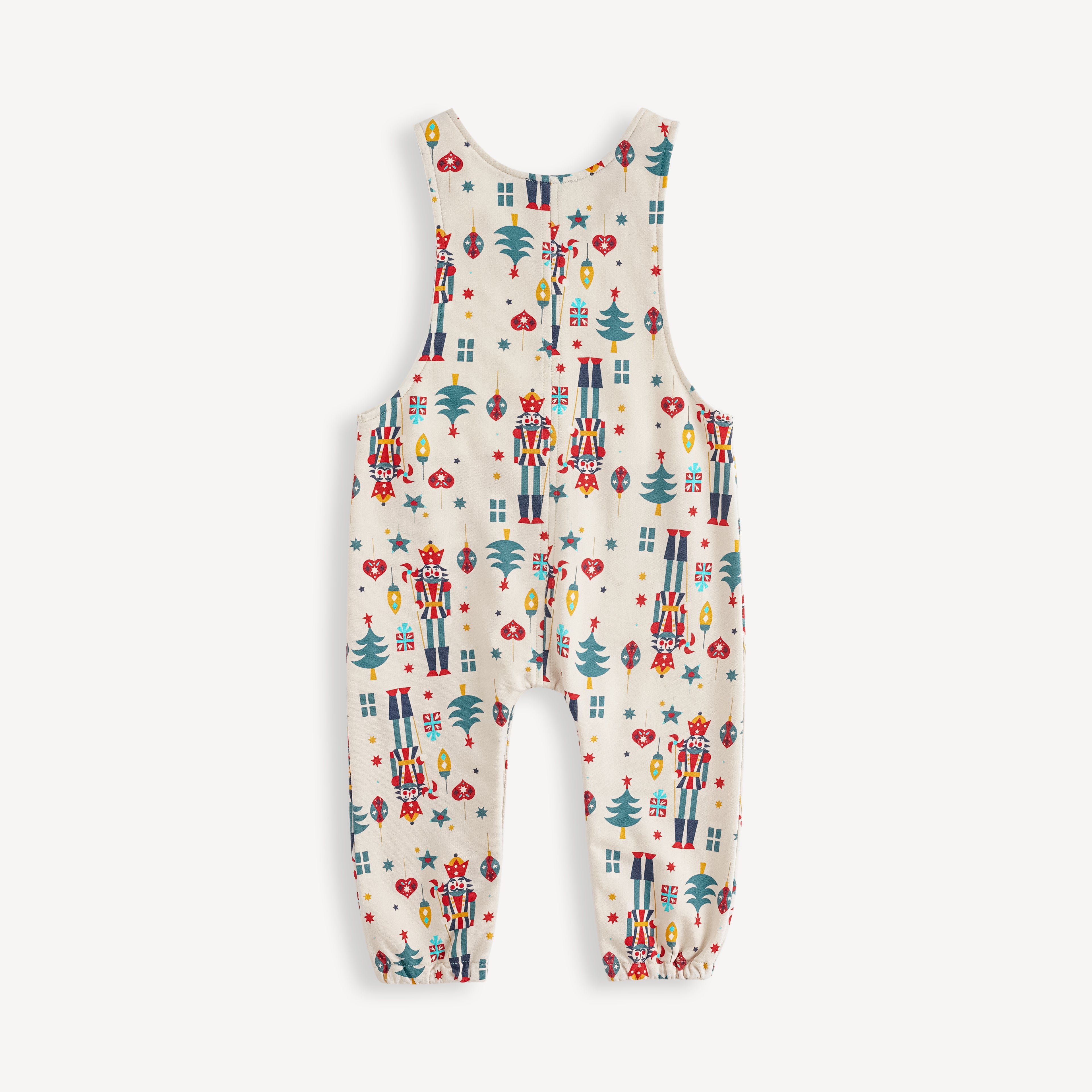 Nutcracker-Print Overall Set