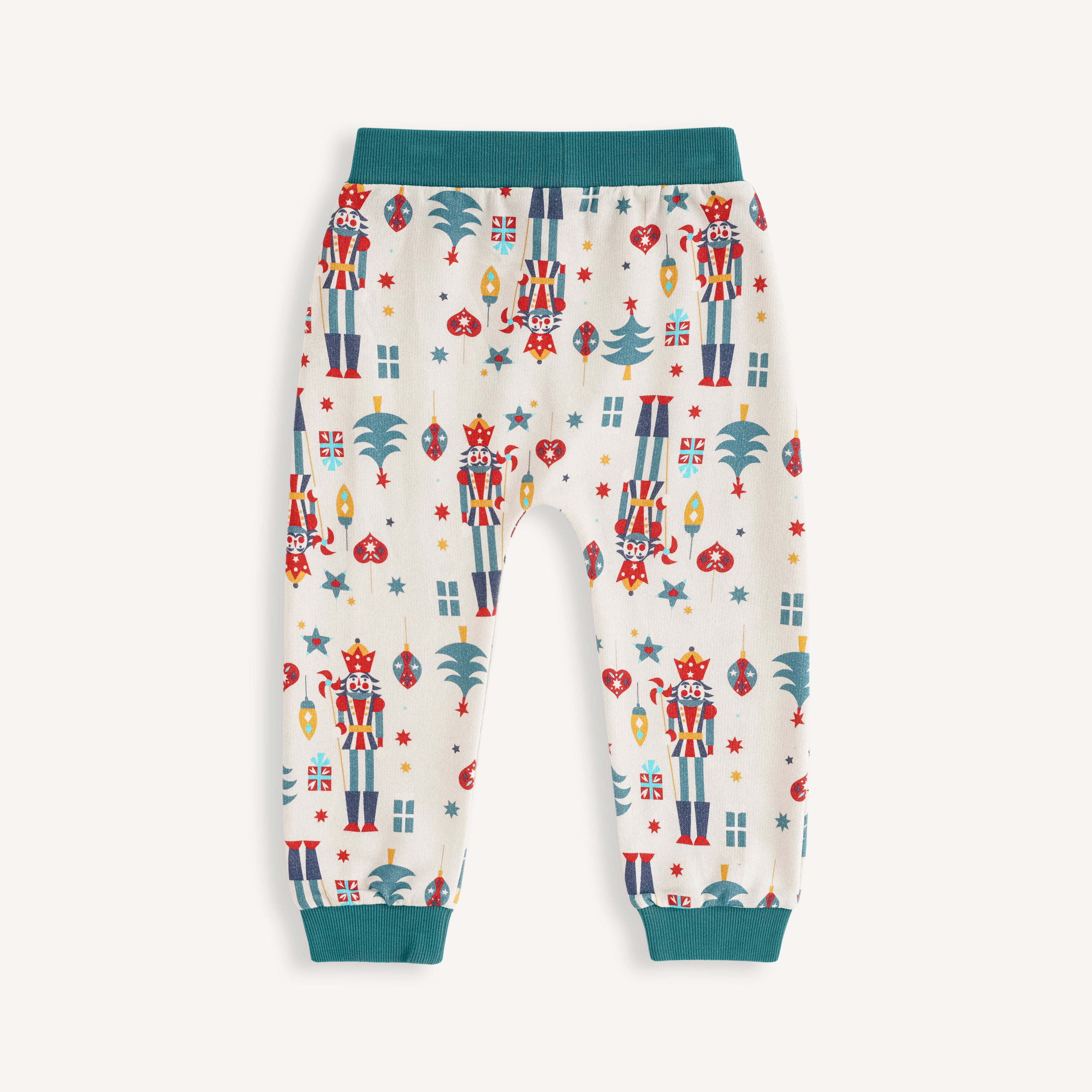Nutcracker-Print Joggeres