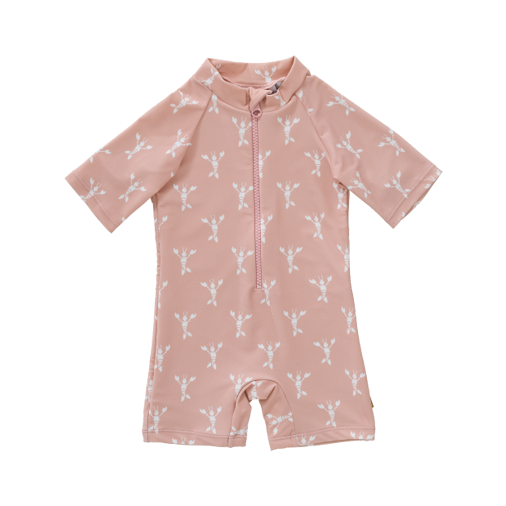 Fresk Fresk - Swim UV Suit (Lobster Cameo Rose) Swimwear