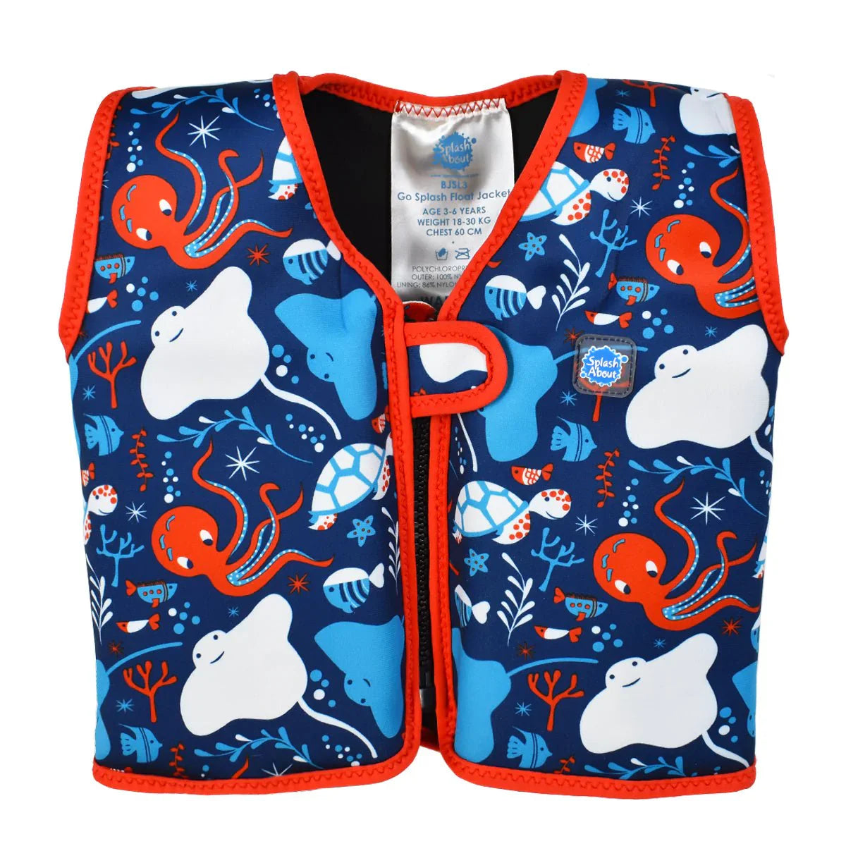 Splash About Splash About - Go Splash 8 Piece Float Jacket (Sea Life) Swimwear