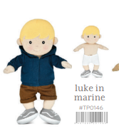 Apple Park Apple Park - Luke in Marine Soft toys
