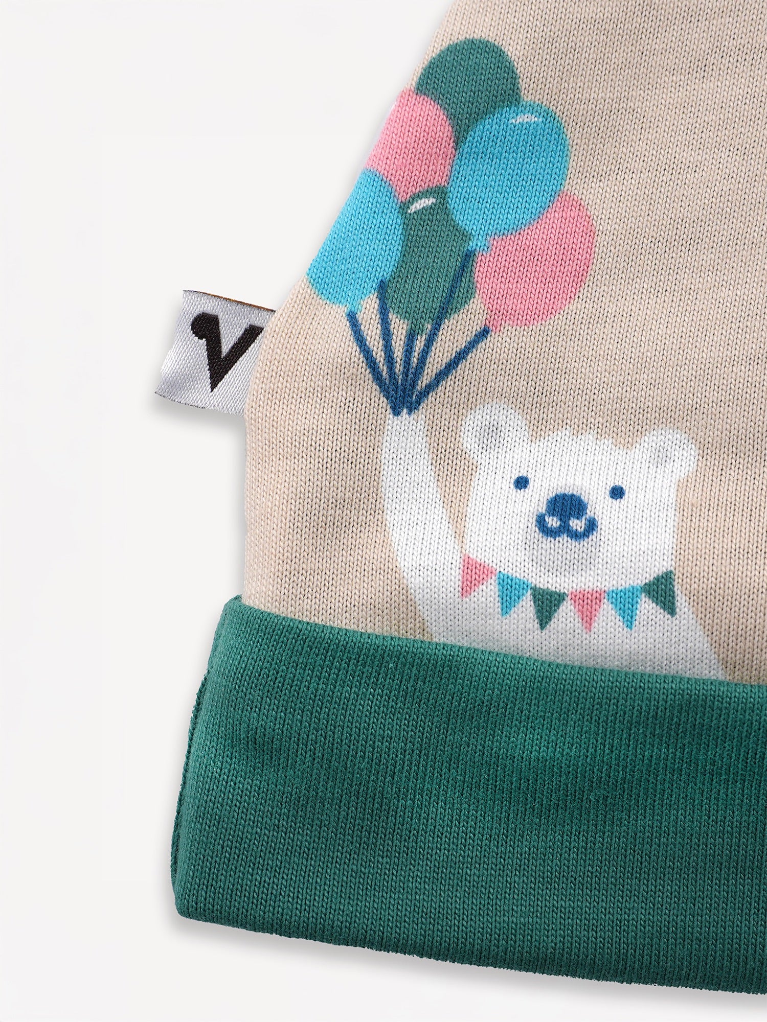 Bear-Print Hat
