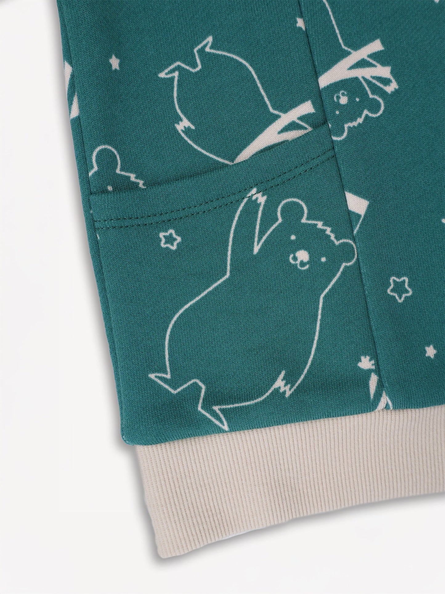 Bear-Print Sweatshirt