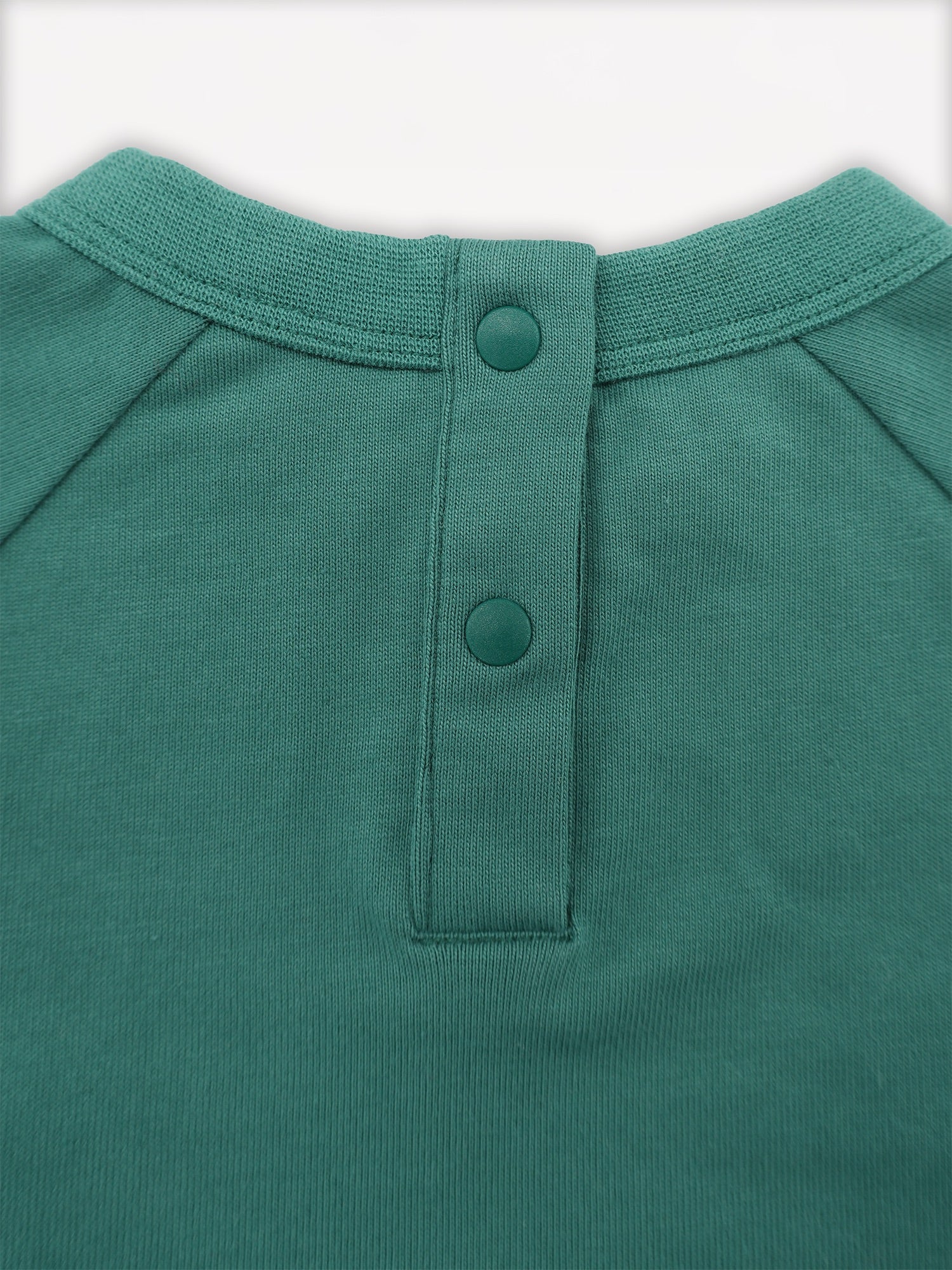 Bear-Print Raglan Sleeve Tee