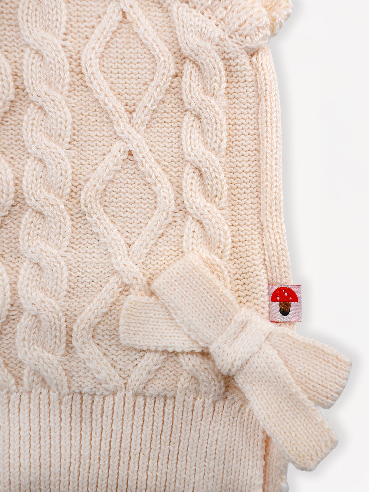 Cable Knitted Vest