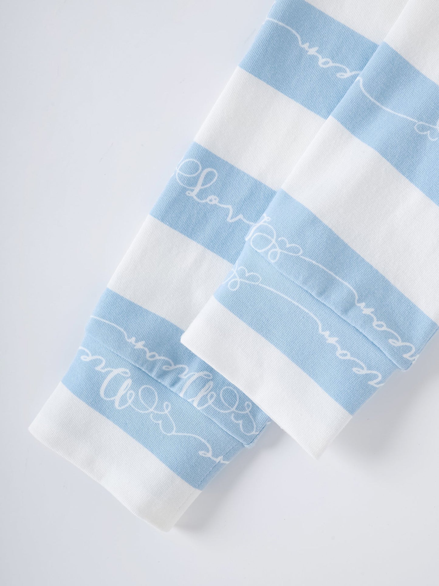 Baby Short Sleeve Stripes Bodysuit And Leggings Set