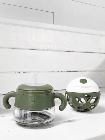 Alice Sippy Cup Soft Straw - Army
