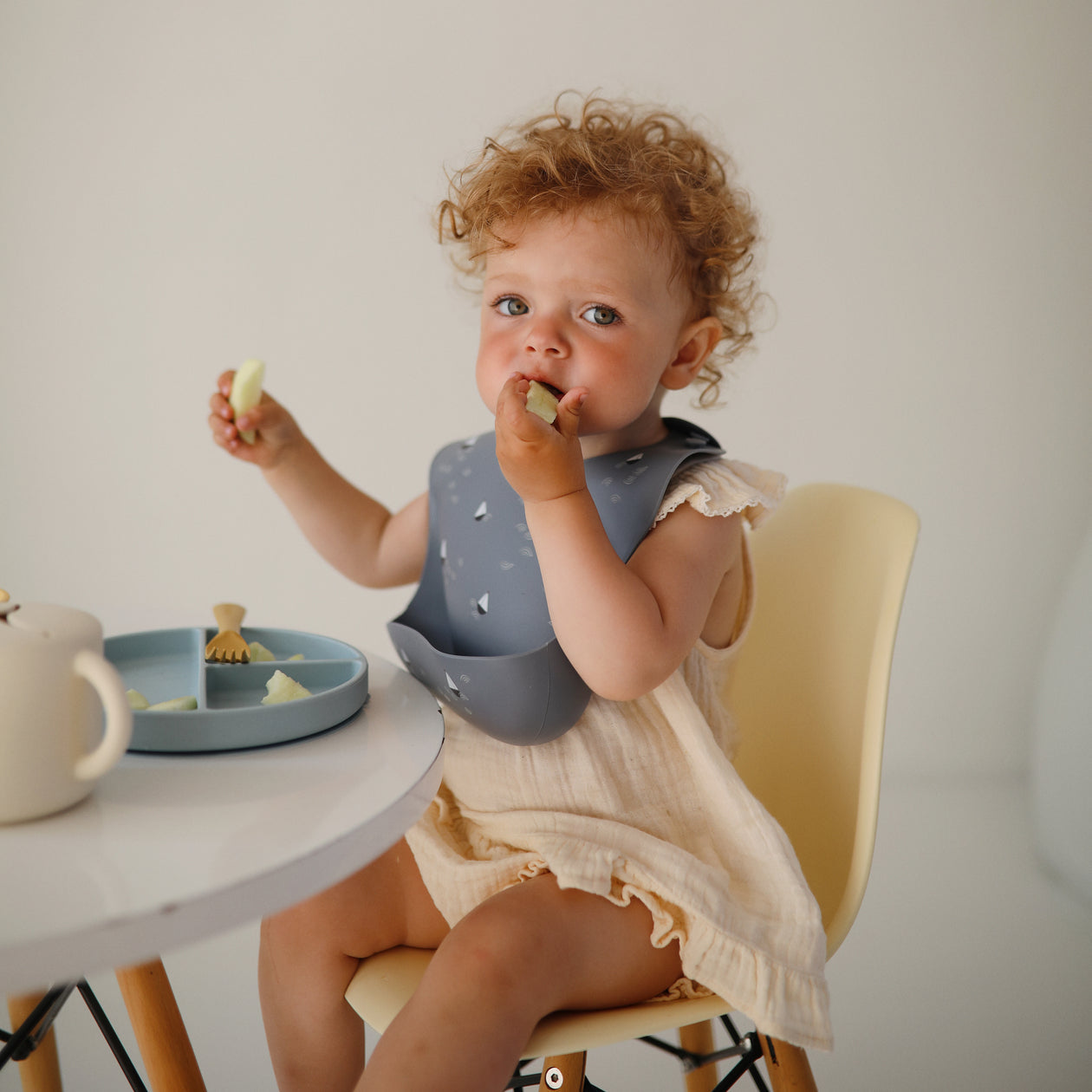 Mushie Mushie - Kids Silicone Bib Boats Bibs