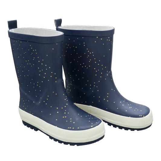 Fresk Fresk - Rainboots (Blue Indigo dots) rainboot