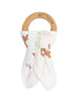 MITTEEZ MITTEEZ Organic Baby Woody Teether - Woodland Friends Finely the Fox Comforter & teether