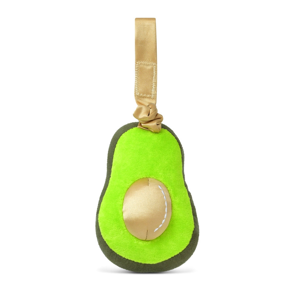 Apple Park Apple Park - Organic Cotton Fruit and Veggie Stroller Toy - Avocado Soft toys