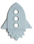 Mushie Mushie - Baby Rocket Teether ( Cloud Blue) Comforter & teether