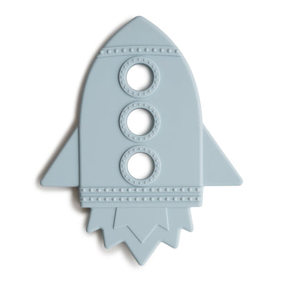 Mushie Mushie - Baby Rocket Teether ( Cloud Blue) Comforter & teether