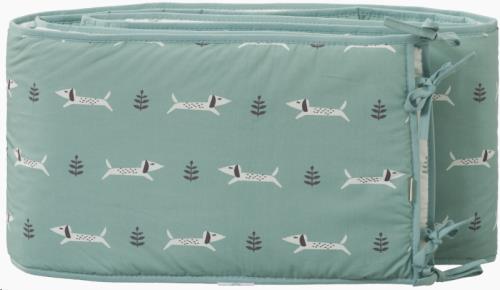 Fresk Fresk Baby Bed Bumper 180 Cm Dachsy Bed Bumper