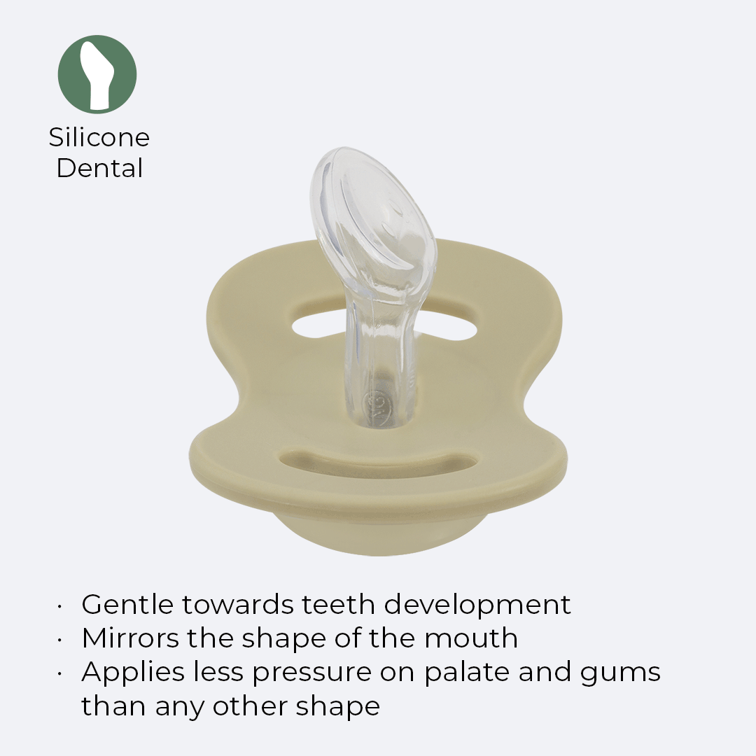 Lullaby Planet Lullaby Planet - Dental Silicone Soothers (Blue & Misty Grey) Comforter & teether