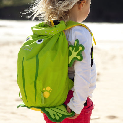Trunki Trunki Ribbit The Frog - Medium PaddlePak Backpacks