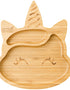 PANDA BAMBOO PANDA BAMBOO - Bamboo Unicorn Plate Plate
