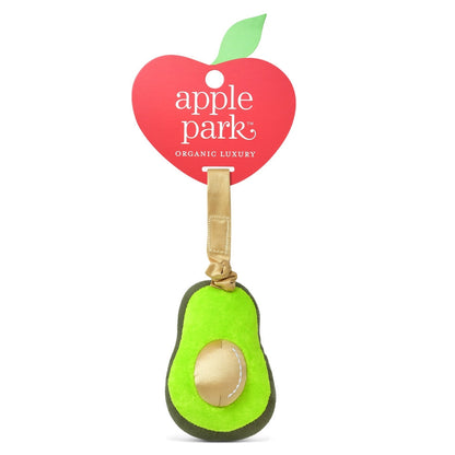 Apple Park Apple Park - Organic Cotton Fruit and Veggie Stroller Toy - Avocado Soft toys