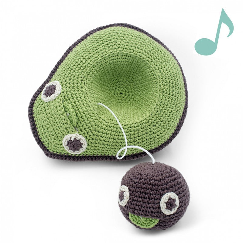 Myum MyuM Mommy Avocado and Her Baby Seed Music Box Soft toys