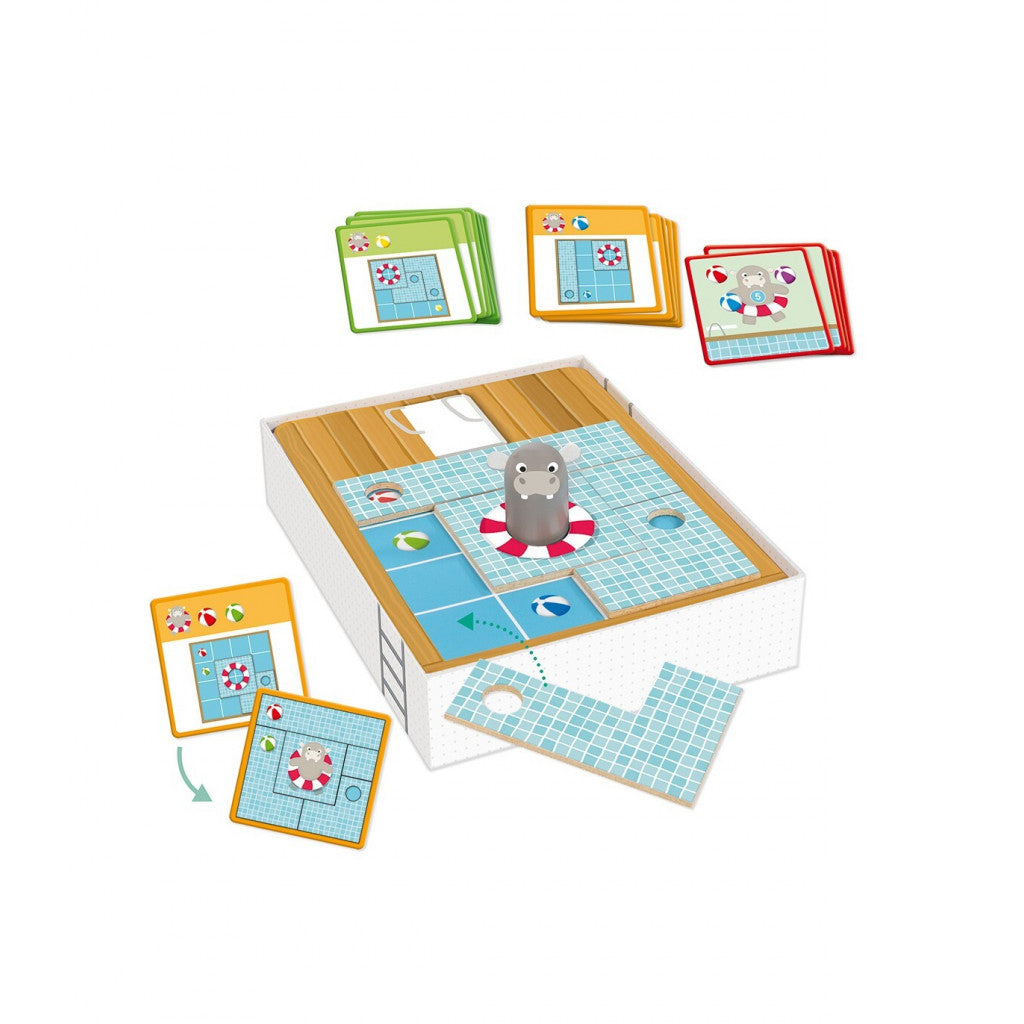 Goula Goula Hippo's Pool Wooden Toy