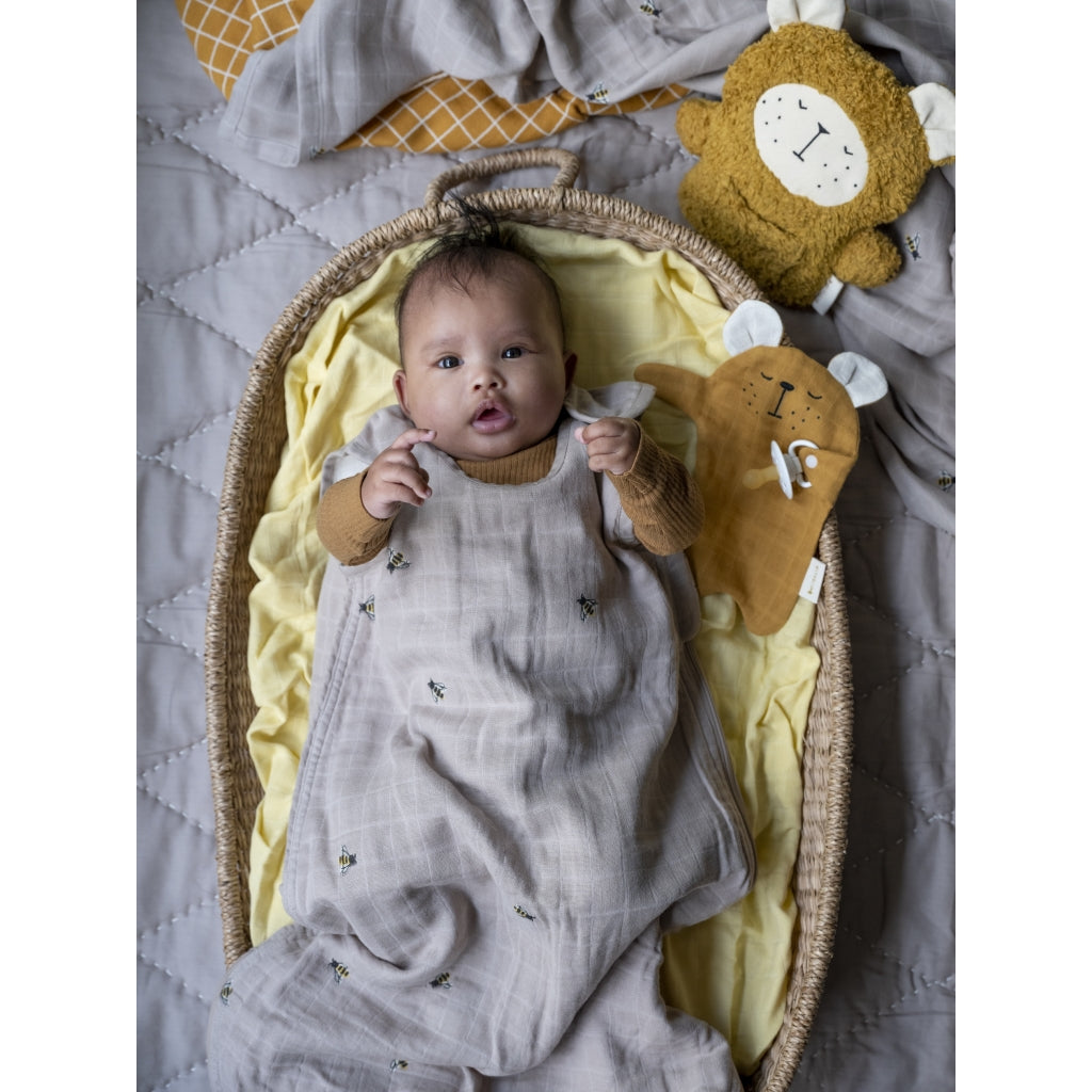 FABELAB Fabelab - Pacifier Cuddle - Bear - Ochre Comforter & teether