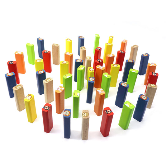 Leo & Friends Leo & Friends - Zoo Stacking Game Wooden Toy