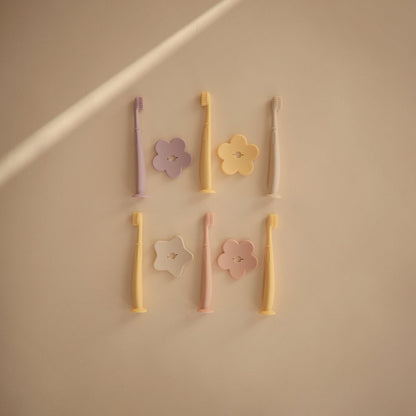 Mushie Mushie - Flower Training Toothbrush (Pale Daffodil) Toothbrush