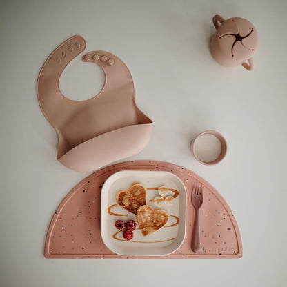 Mushie Mushie - Kids Snack Cup Blush (Pink) cup