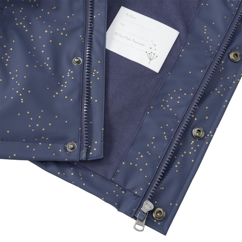 Fresk Fresk - Raincoat (Indigo Dots) Raincoat