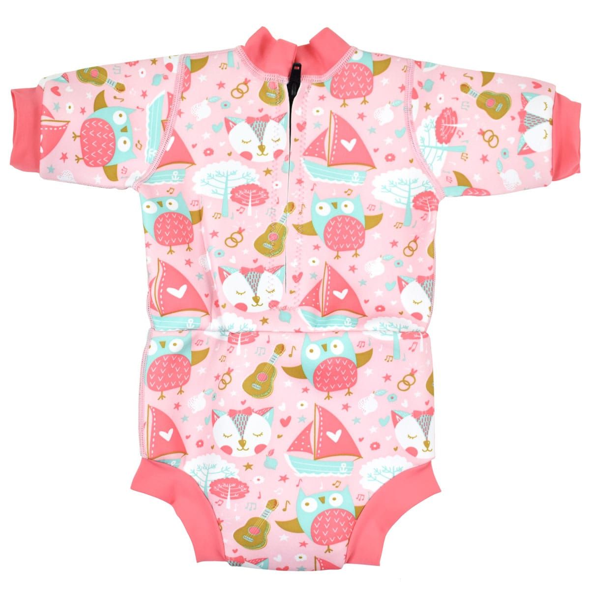 Splash About Splash About - Happy Nappyâ„¢ Wetsuit (Owl and The Pussycat) Swimwear