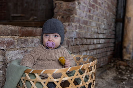 Lullaby Planet Lullaby Planet Dental Silicone Soothers Size 2 - Pink Coral & Lavender Breeze 2 pcs. Comforter & teether