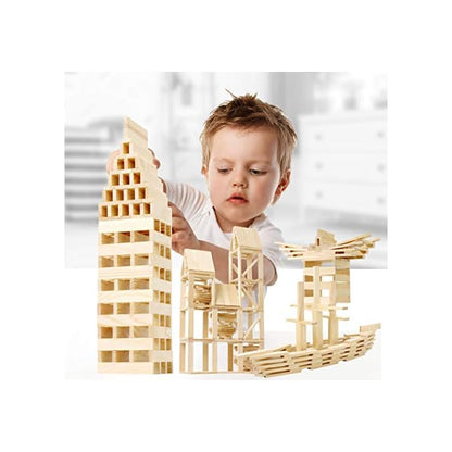 Leo & Friends Leo & Friends - Construction Blocks 150pcs Wooden Toy