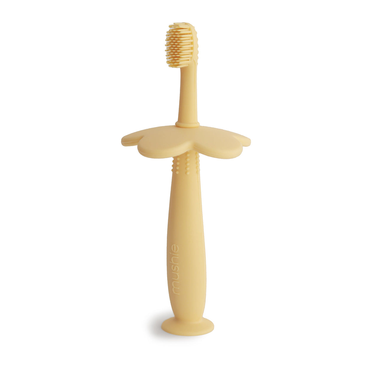 Mushie Mushie - Flower Training Toothbrush (Pale Daffodil) Toothbrush