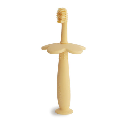 Mushie Mushie - Flower Training Toothbrush (Pale Daffodil) Toothbrush