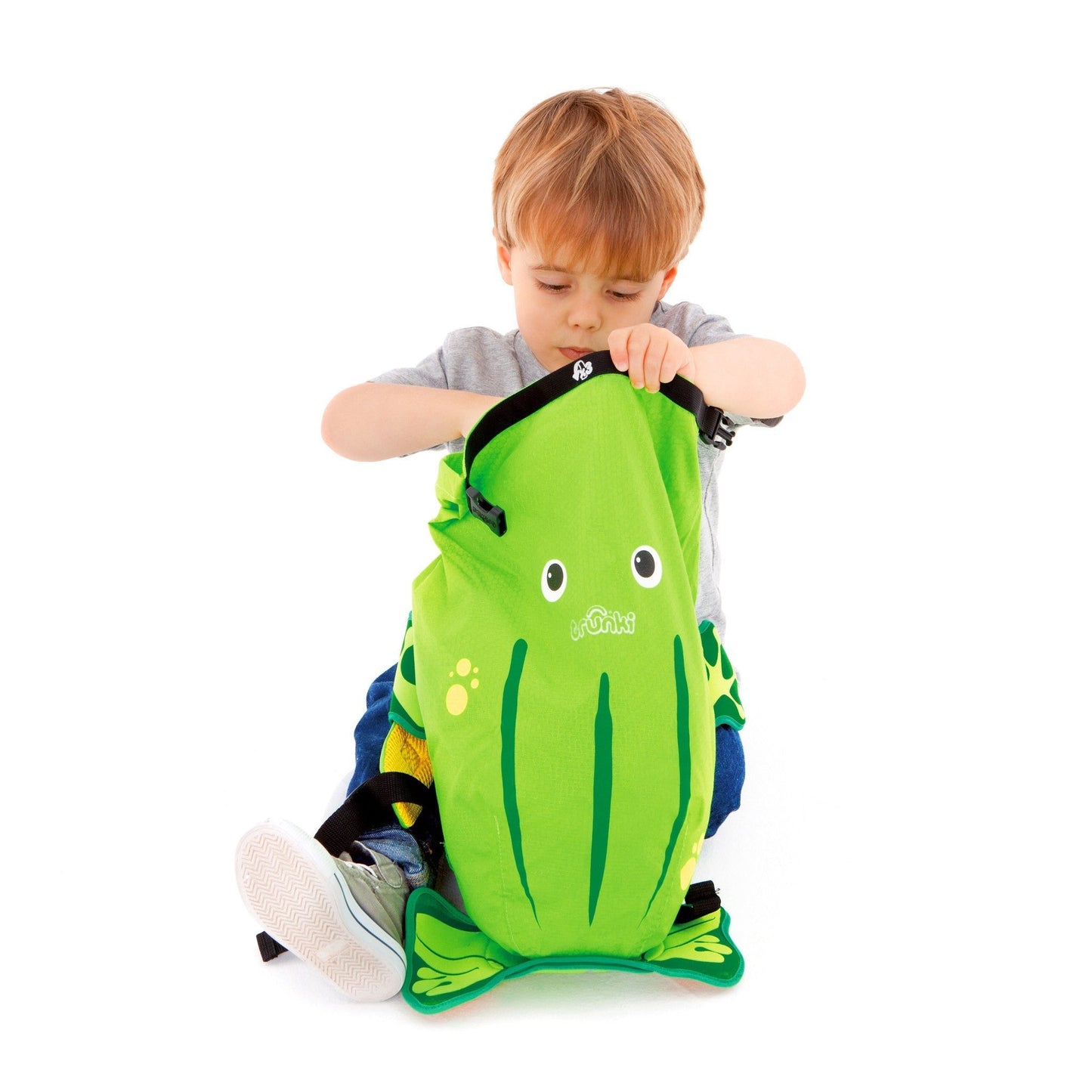 Trunki Trunki Ribbit The Frog - Medium PaddlePak Backpacks