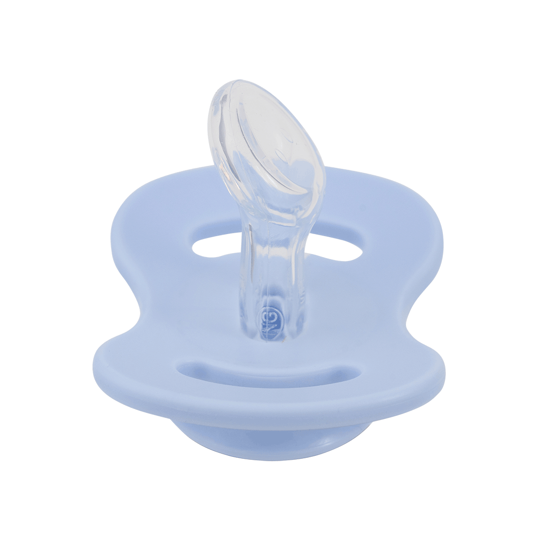 Lullaby Planet Lullaby Planet - Dental Silicone Soothers (Blue & Misty Grey) Comforter & teether