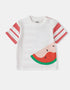 Baby Short Sleeve Watermelon Print Tee
