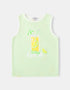 Kid All-Over Lemon Tea Print Tank Top