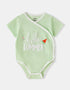 Baby Short Sleeve Watermelon Print Bodysuit