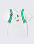 Kid Short Sleeve Backpack Print Tee