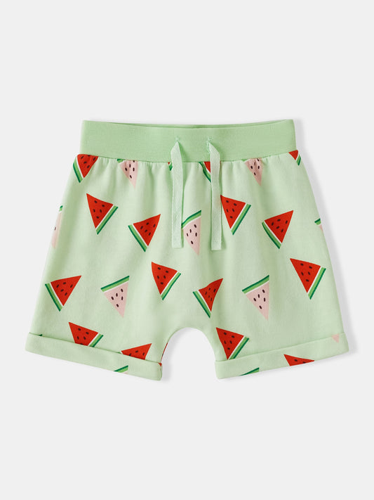 Baby All-Over Watermelon Print Shorts